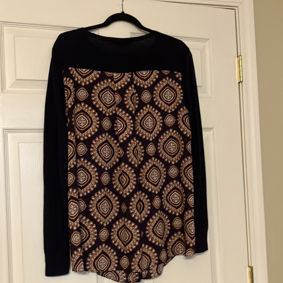 Loft mixed media sweater - Picture 3 of 3